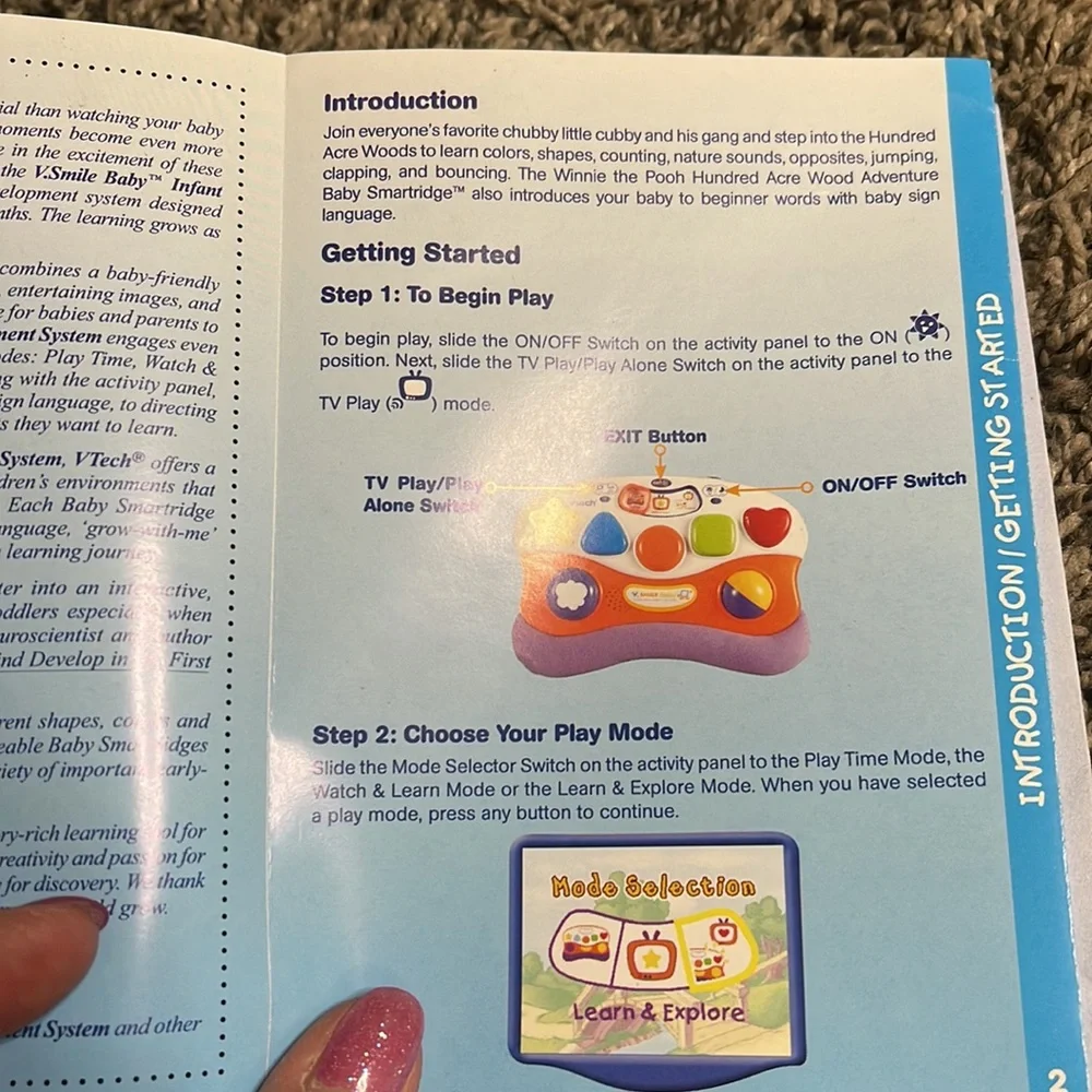 Toddler Video games Vtech baby infant development system accessories